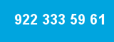 922 333 59 61